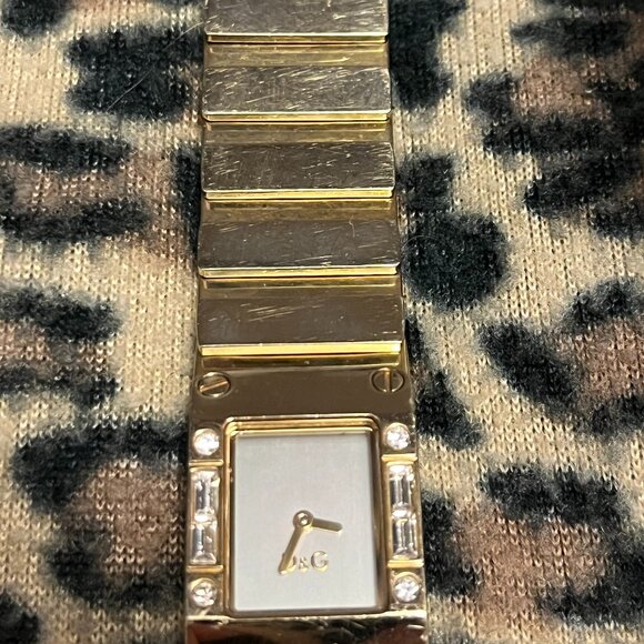 Dolce & Gabbana D&G DW0346 Kilt Women's Golden Stainless Steel Bracelet Watch - Picture 5 of 10